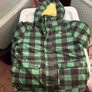 Big kids 7/8 waterproof trespass winter jacket